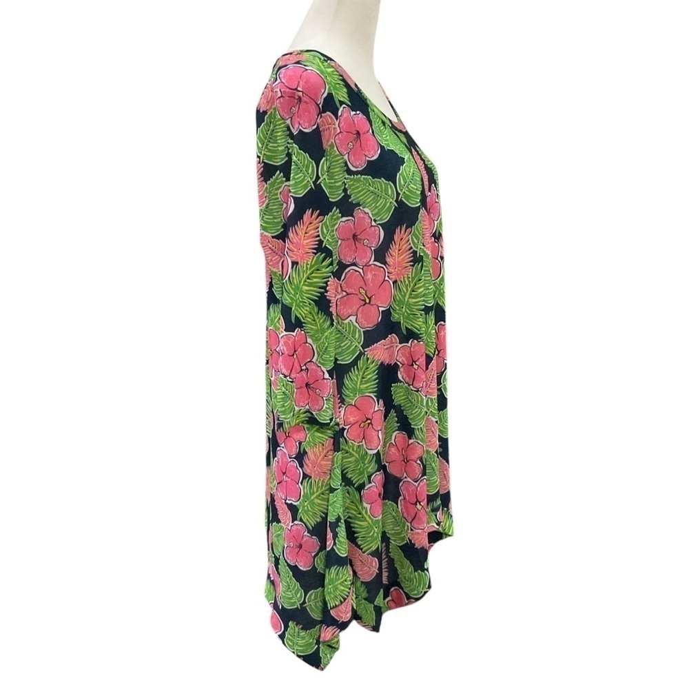 π SALE Simply Southern Floral Print Women's Top - Picture 2 of 4